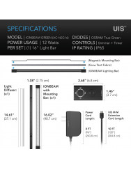 AC Infinity IONBEAM Green – Plantvriendelijke Groene LED Werkverlichting