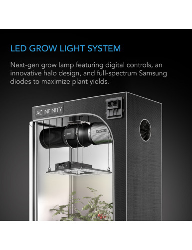 AC Infinity Ionboard S22 full spectrum Led kweeklamp 115W