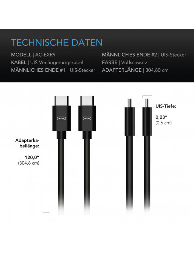 AC Infinity UIS Haakse Verlengkabel – Slimme Ruimtebesparing voor je kweekruimte