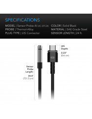 AC Infinity AI klimaatsensor voor VPD-, temperatuur- en vochtigheidsmetingen