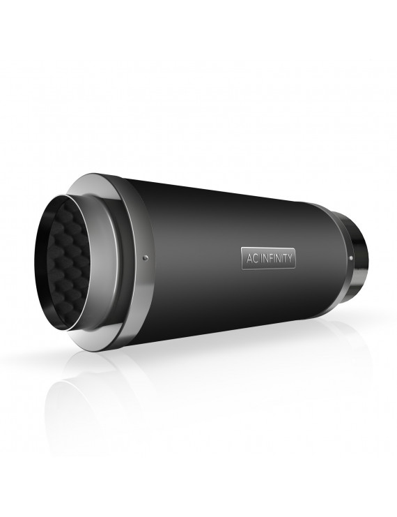 AC Infinity Pipe Silencer (20 cm) – Ultieme Geluidsdemping voor Grote Ventilatiesystemen