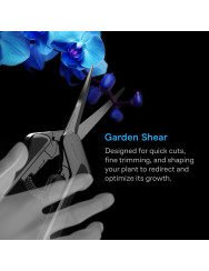 AC Infinity Snoeischaar van roestvrij staal, ergonomisch, lichtgewicht, 16,7 cm gebogen bladen