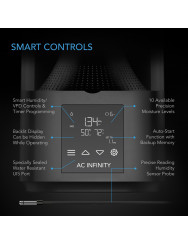 AC Infinity Cloudforge T3, luchtbevochtiger 4,5 liter
