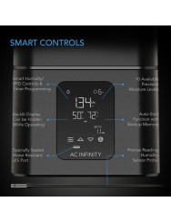 AC Infinity Cloudforge T7, luchtbevochtiger 15 liter