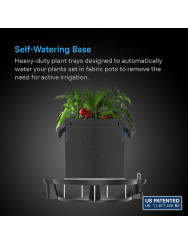 AC Infinity – Zelfbewaterende Stoffen Pot Basis, 4-pack