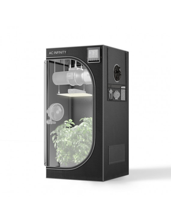 AC Infinity CLOUDLAB 422, Advance kweektent 60 x 60 x 120 cm, 2000D Diamond Mylar-stof