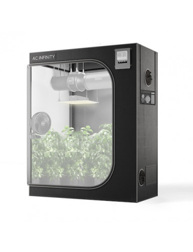 AC Infinity CLOUDLAB 642, Advance kweektent 120 x 60 x 180 cm, 2000D Diamond Mylar-stof