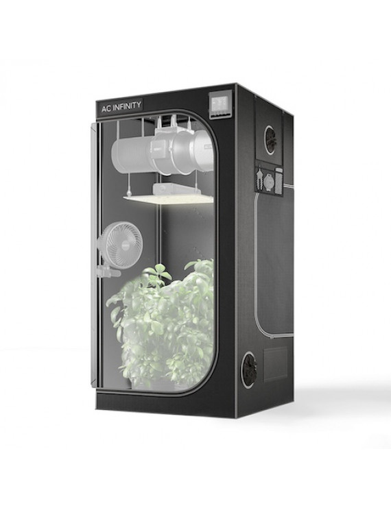 AC Infinity CLOUDLAB 733, Advance kweektent 90 x 90 x 180 cm, 2000D Diamond Mylar-stof