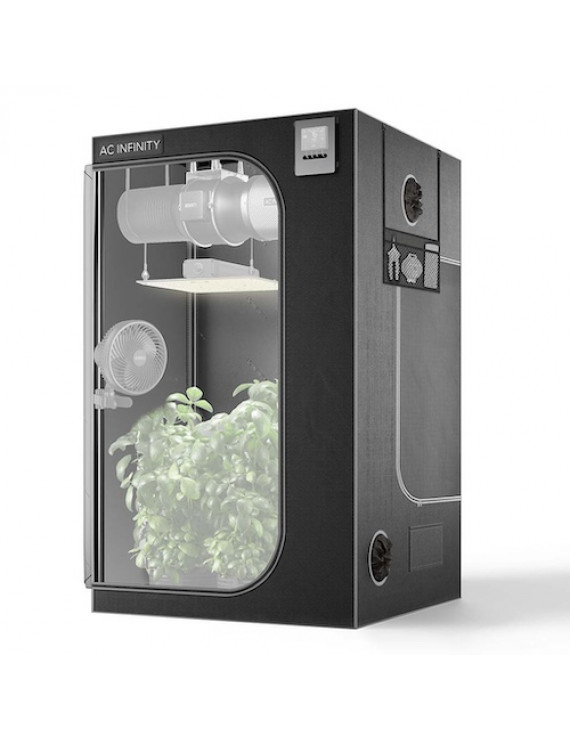 AC Infinity CLOUDLAB 844, Advance kweektent 120 x 120 x 200 cm, 2000D Diamond Mylar-stof