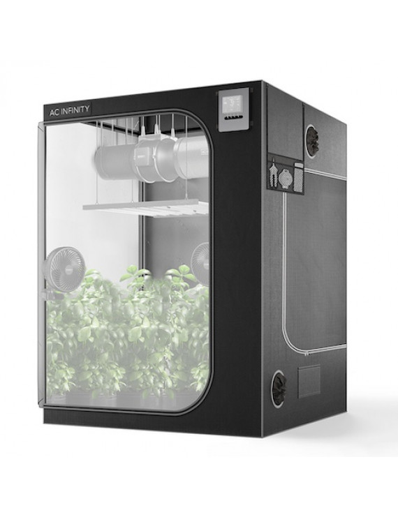 AC Infinity CLOUDLAB 866, Advance kweektent 150 x 150 x 200 cm, 2000D Diamond Mylar-stof