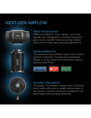 AC Infinity Geavanceerd kweektentsysteem PRO 120x120x200cm