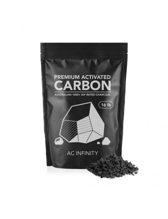 AC Infinity actieve kool navulpakket, 1200+ IAV actieve kool, 7.2 kg