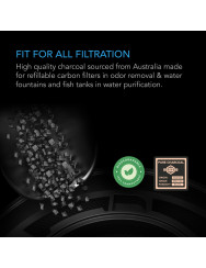 AC Infinity actieve kool navulpakket, 1200+ IAV actieve kool, 3.6 kg