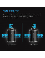 AC Infinity Actief koolstoffilter 150 mm 700 m³/h