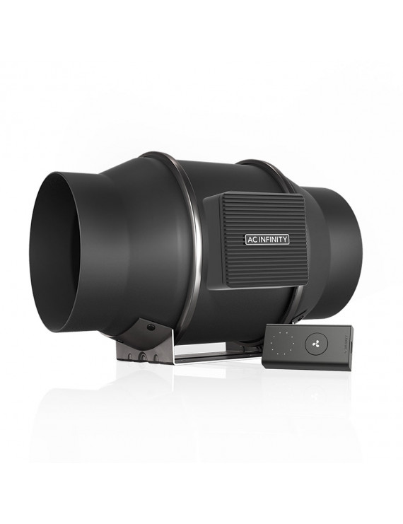 AC Infinity Cloudline Pro S6, stille inline ventilator met snelheidsregelaar, 150 mm