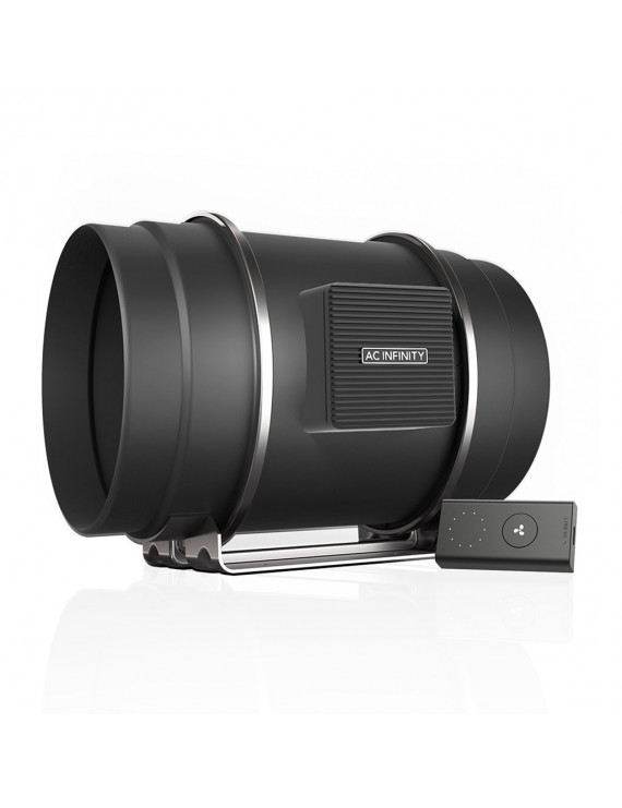 AC Infinity Cloudline Pro S8, stille inline ventilator met snelheidsregelaar, 200 mm