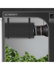 AC Infinity Navulbare actieve koolfilterset, met actieve kool navulverpakking, 150 mm