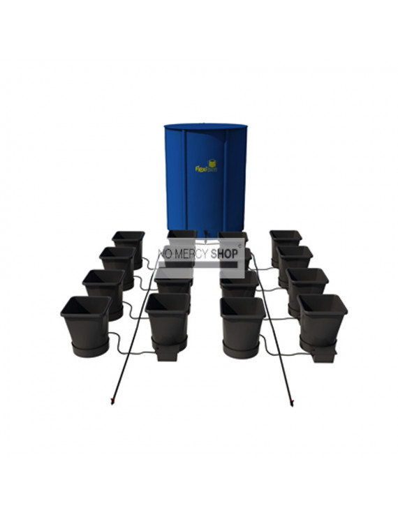 AutoPot 1Pot XL 16 potten watergeefsysteem, optioneel met FlexiTank watervat