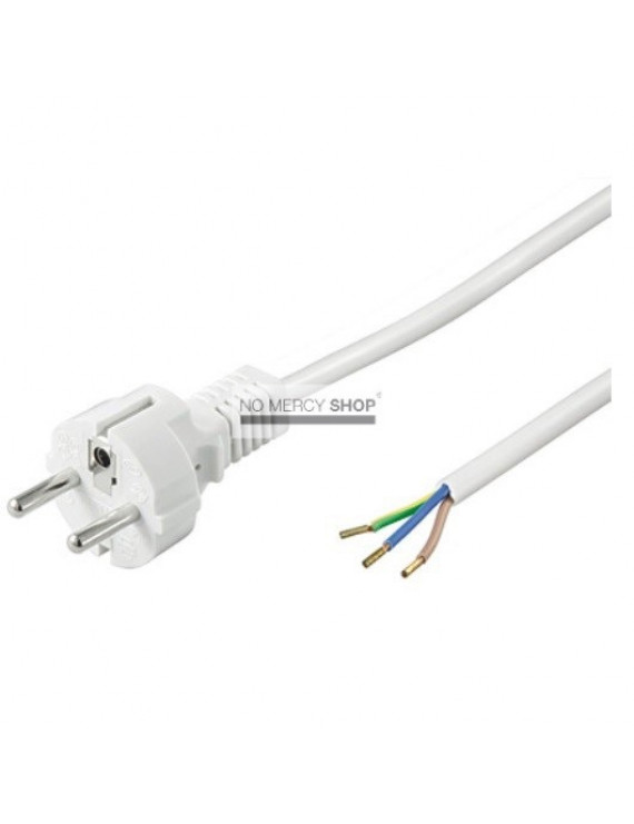2 meter cable 3 x 1.5mm2 with plug