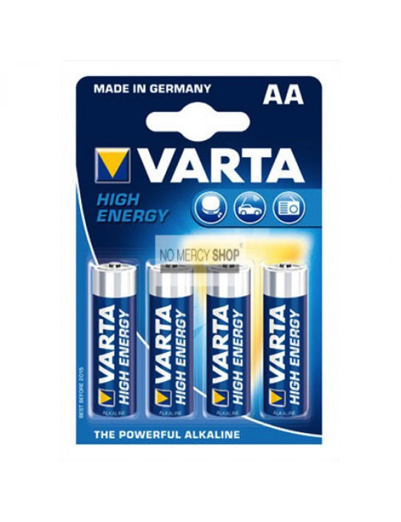 Varta High Energy AA blister 4 stuks