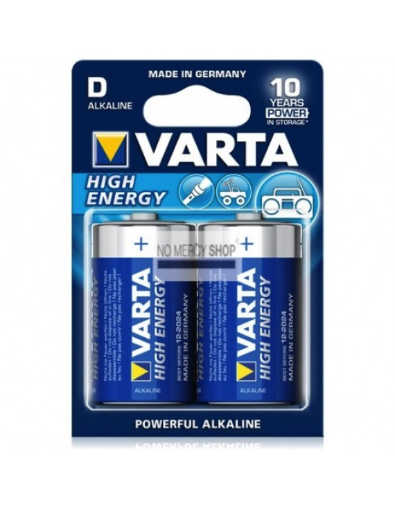 Varta High Energy D blister 2 pcs