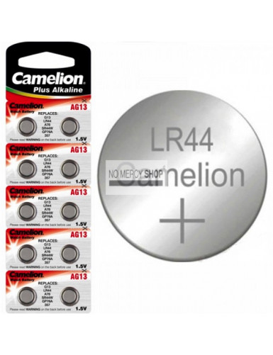 Camelion LR44 1.5 Volt battery blister 10 pcs