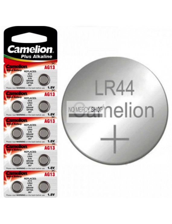 Camelion LR44 1.5 Volt battery blister 10 stuks