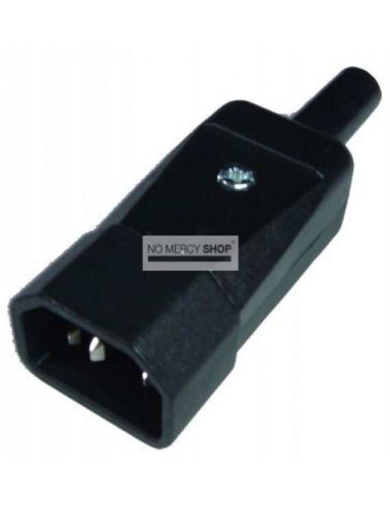 IEC male connector