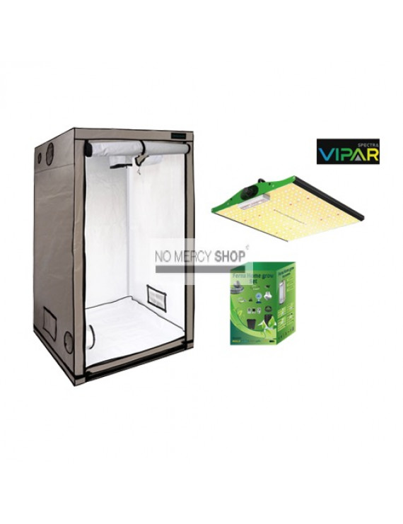 Ferna Home Grow Set 80 X 80 X 180cm met Vipar Spectra P1000 100W