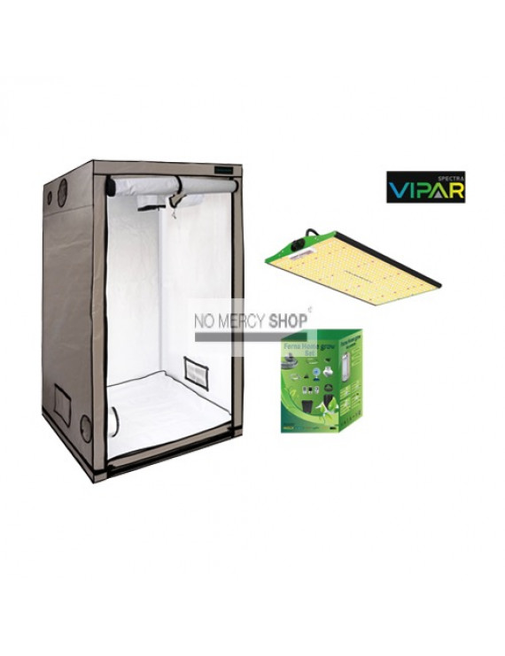 Ferna Home Grow Set 60 X 60 X 160cm met Vipar Spectra P2000 250W