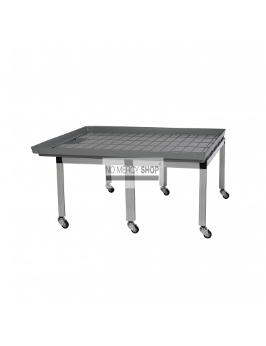 G-tools Kweektafel 100 x 100cm met zwenkwielen