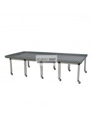 G-tools Kweektafel 200 x 100cm met zwenkwielen