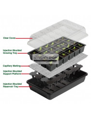 Garland Ultimate 24 cell self watering seed success kit