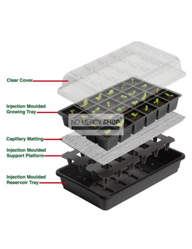 Garland Ultimate 12 cell self watering seed success kit