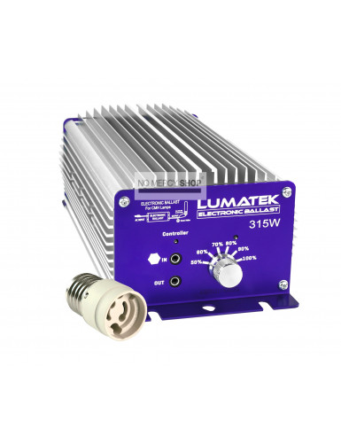 Lumatek 315W 240V CMH dimbare & regelbare digitale ballast (incl. E40 adaptor)