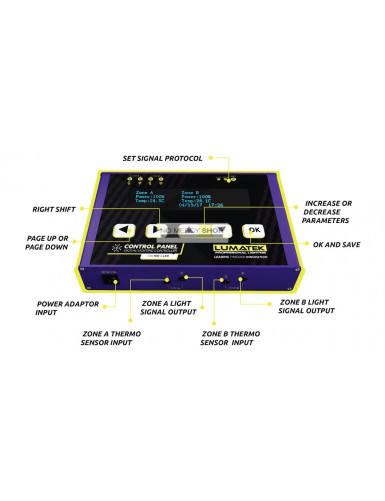 Lumatek control panel plus (HID + LED)