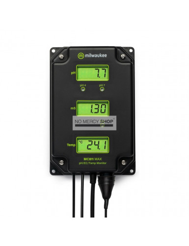 Milwaukee MC811 Max 3-in-1 Combi Monitor (pH/EC/Temperature)