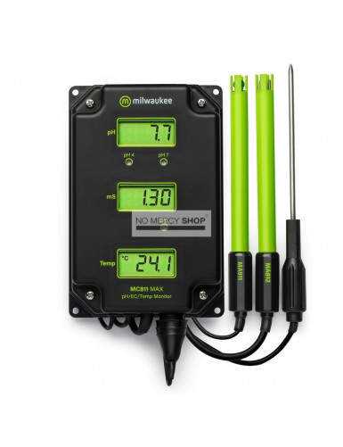 Milwaukee MC811 Max 3-in-1 Combi Monitor (pH/EC/Temperature)
