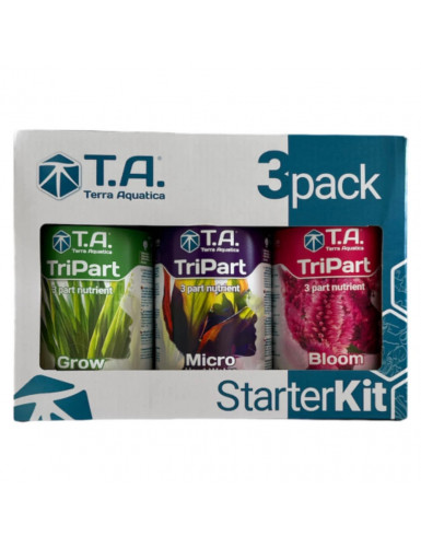 Terra Aquatica 3-Pack Starter Kit TriPart Hard Water 500ml