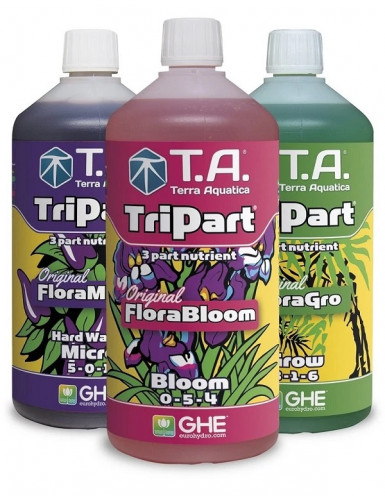 Terra Aquatica 3-Pack Starter Kit TriPart Hard Water 500ml