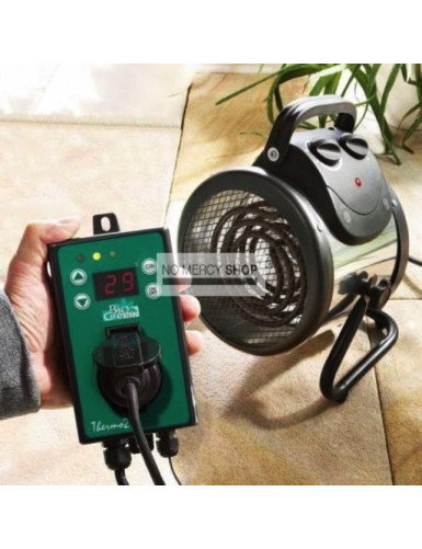 BIOGreen electric fan heater Palma 2kW including thermostat