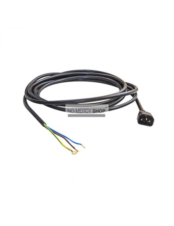 Apparaatstekker C14 mannelijk incl. 4 mtr kabel