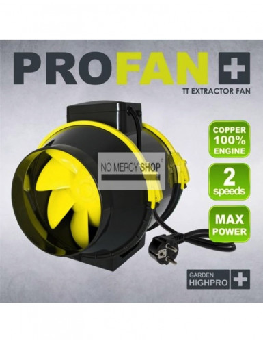 Garden HighPro Profan TT Extractor Fan 125mm 2 standen