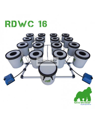 Growrilla Hydroponic system RDWC 16