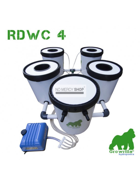 Growrilla Hydroponic system RDWC 4