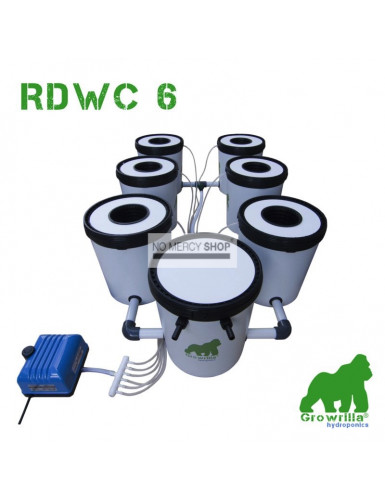 Growrilla Hydroponic system RDWC 6