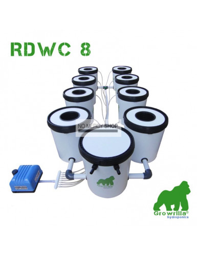 Growrilla Hydroponic system RDWC 8