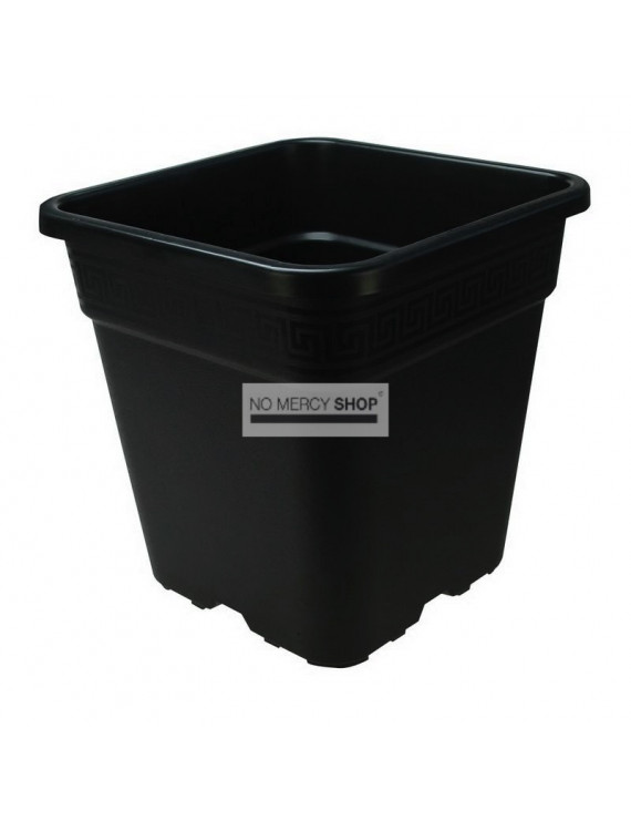 Vierkante  pot 25 liter 33x33x35cm