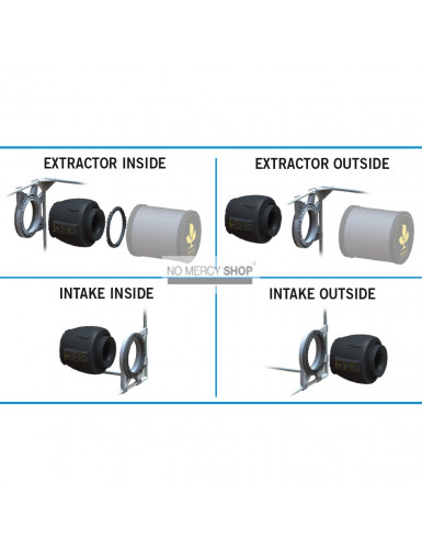 Secret Jardin DF16 T° Extractor 150/250/350 M3/H